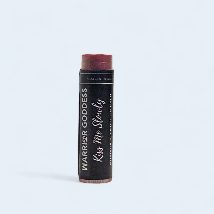 Moringa Scented Lip Balm - Kiss Me Slowly - Warrior Goddess