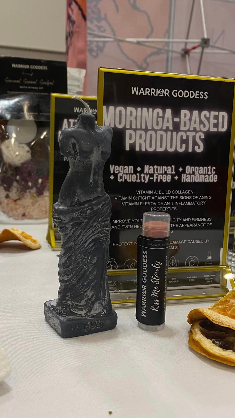 Moringa Scented Lip Balm - Kiss Me Slowly - Warrior Goddess