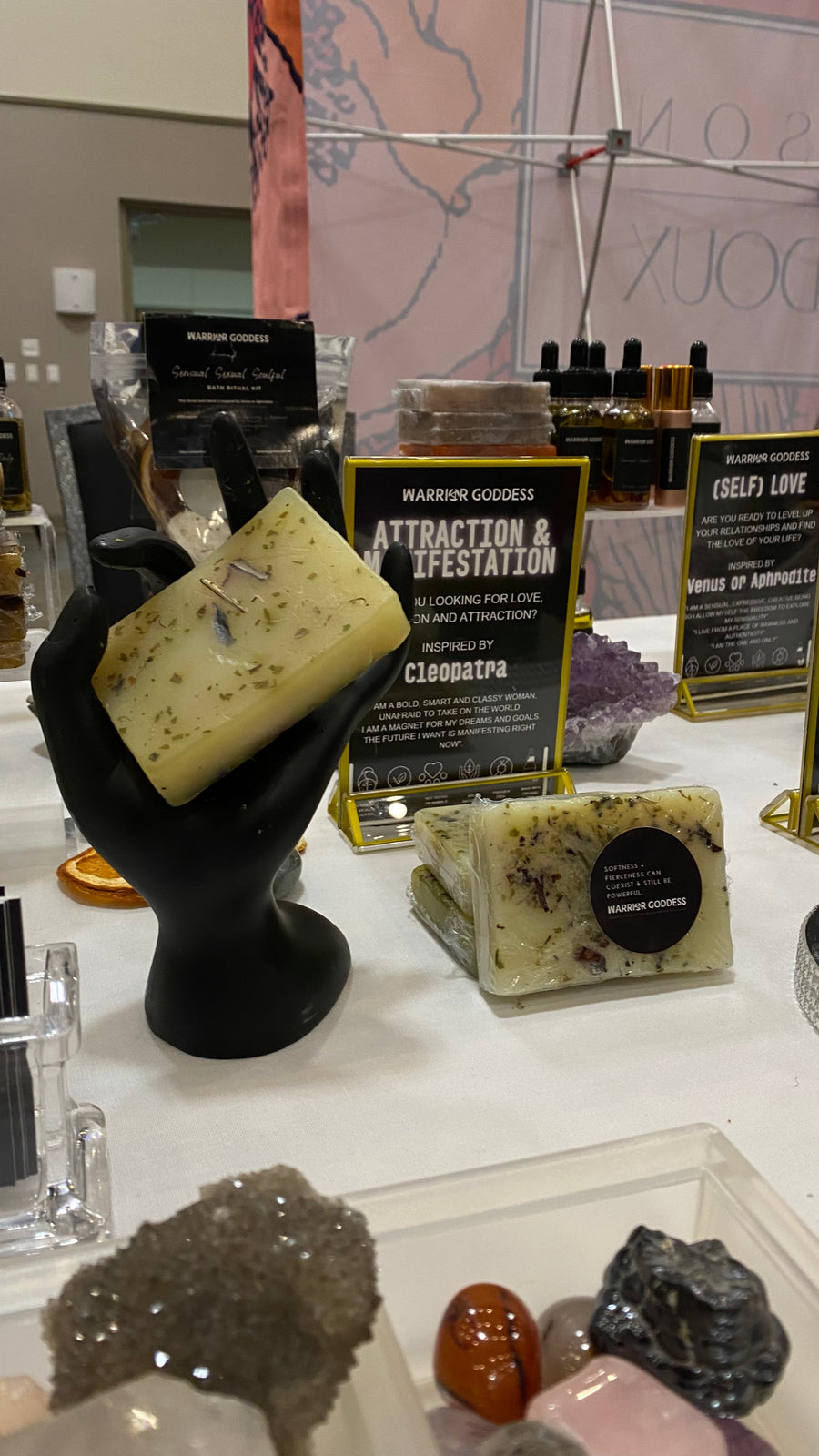 Moringa Scented Glycerin & Goat Milk Bar Soap - Magnetic Woman - Warrior Goddess