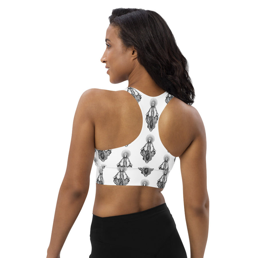 The Passion of Mary Magdalene Longline sports bra - Warrior Goddess