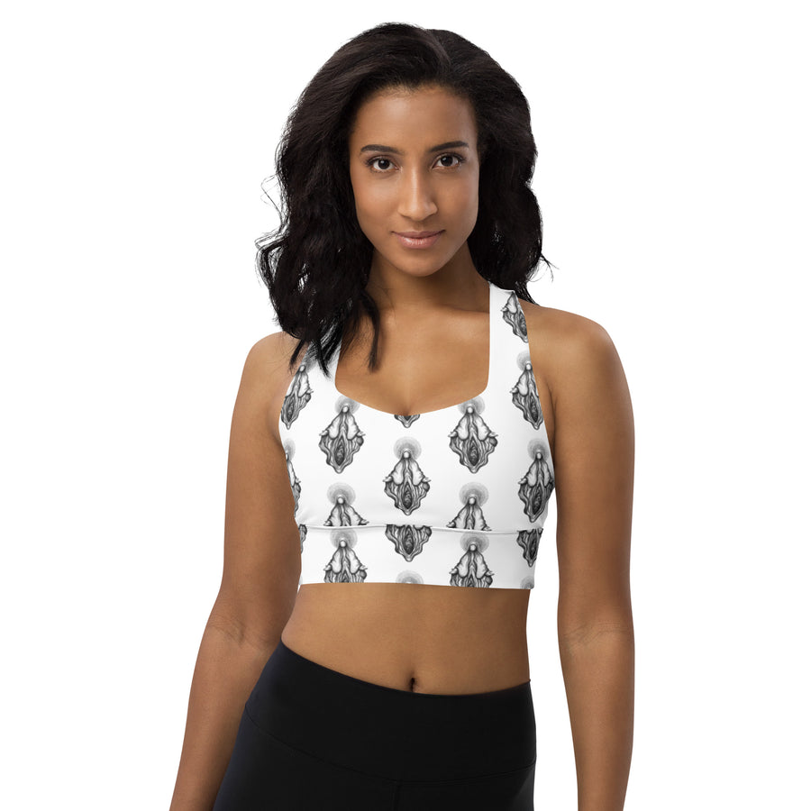 The Passion of Mary Magdalene Longline sports bra - Warrior Goddess