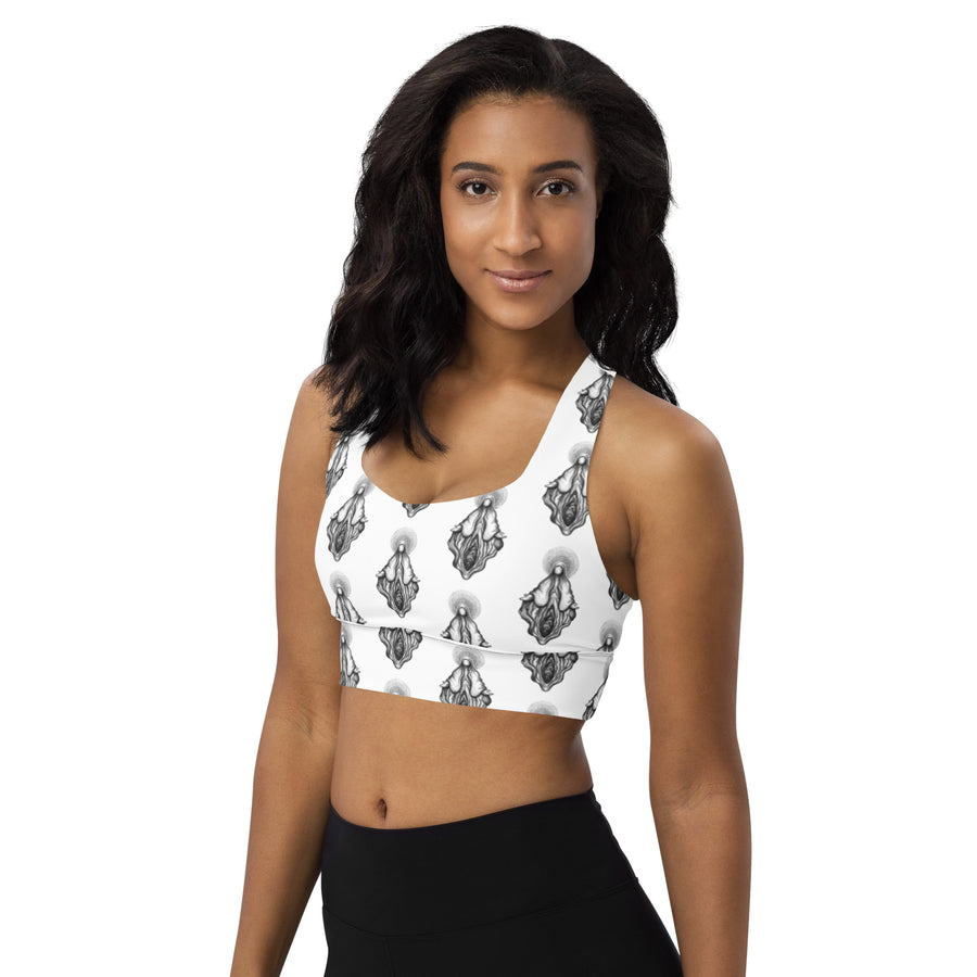 The Passion of Mary Magdalene Longline sports bra - Warrior Goddess