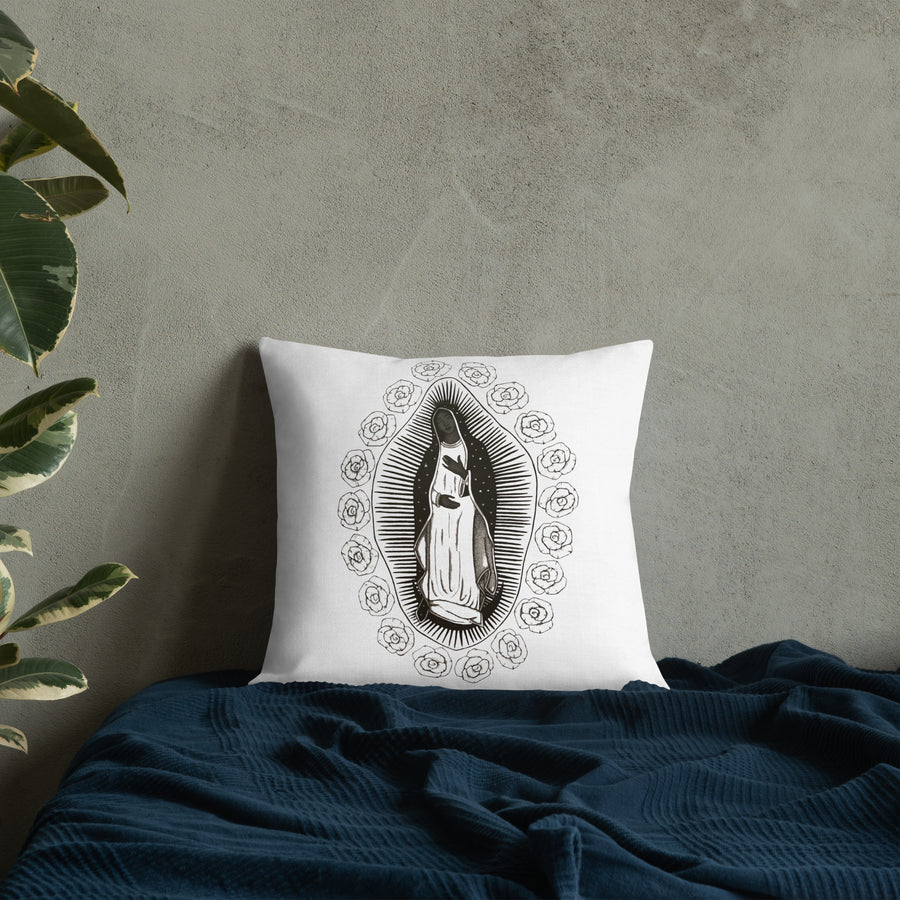 Mary Magdalene and the Rose Sisterhood Premium Pillow - Warrior Goddess
