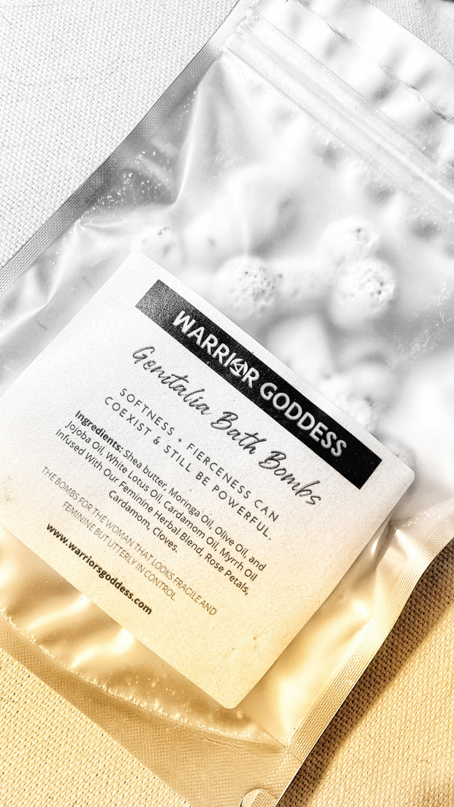 Moringa Scented Bath Bombs - Warrior Goddess