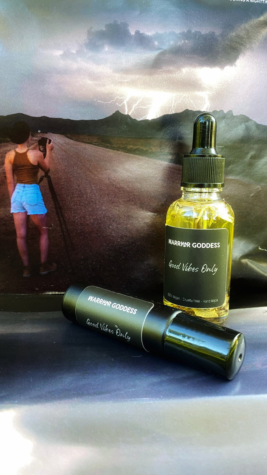 Moringa Scented Essential Oil Blend - Good Vibes Only - Warrior Goddess