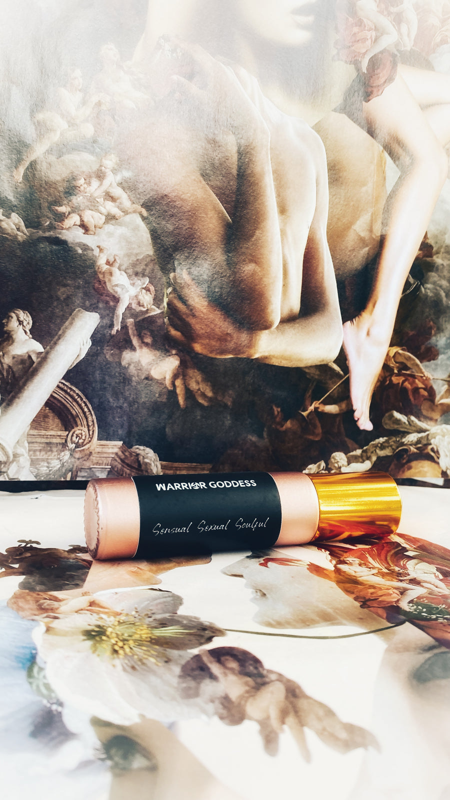 Moringa Scented Essential Oil Blend Roller -  Sensual, Sexual, Soulful - Warrior Goddess
