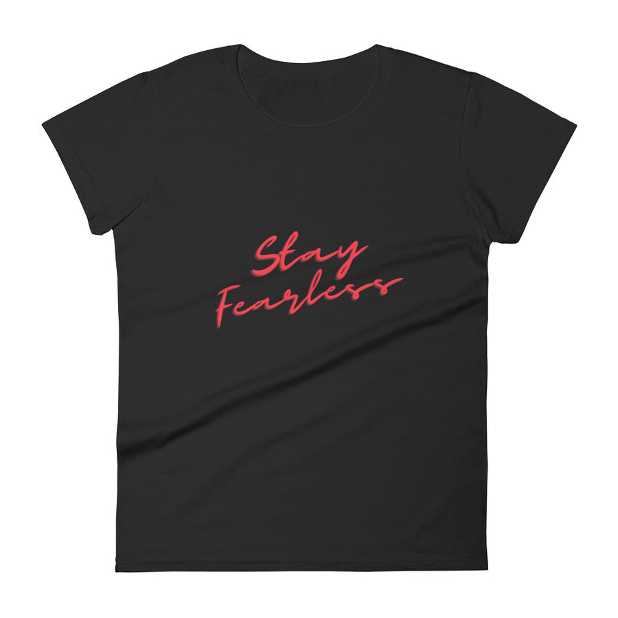 Stay Fearless Women's short sleeve t-shirt - Warrior Goddess